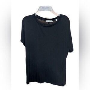 Vince Midnight Black Modal Tee | Size Small